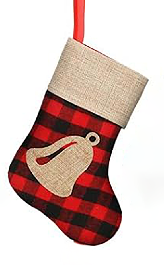 Leather Patch Stocking