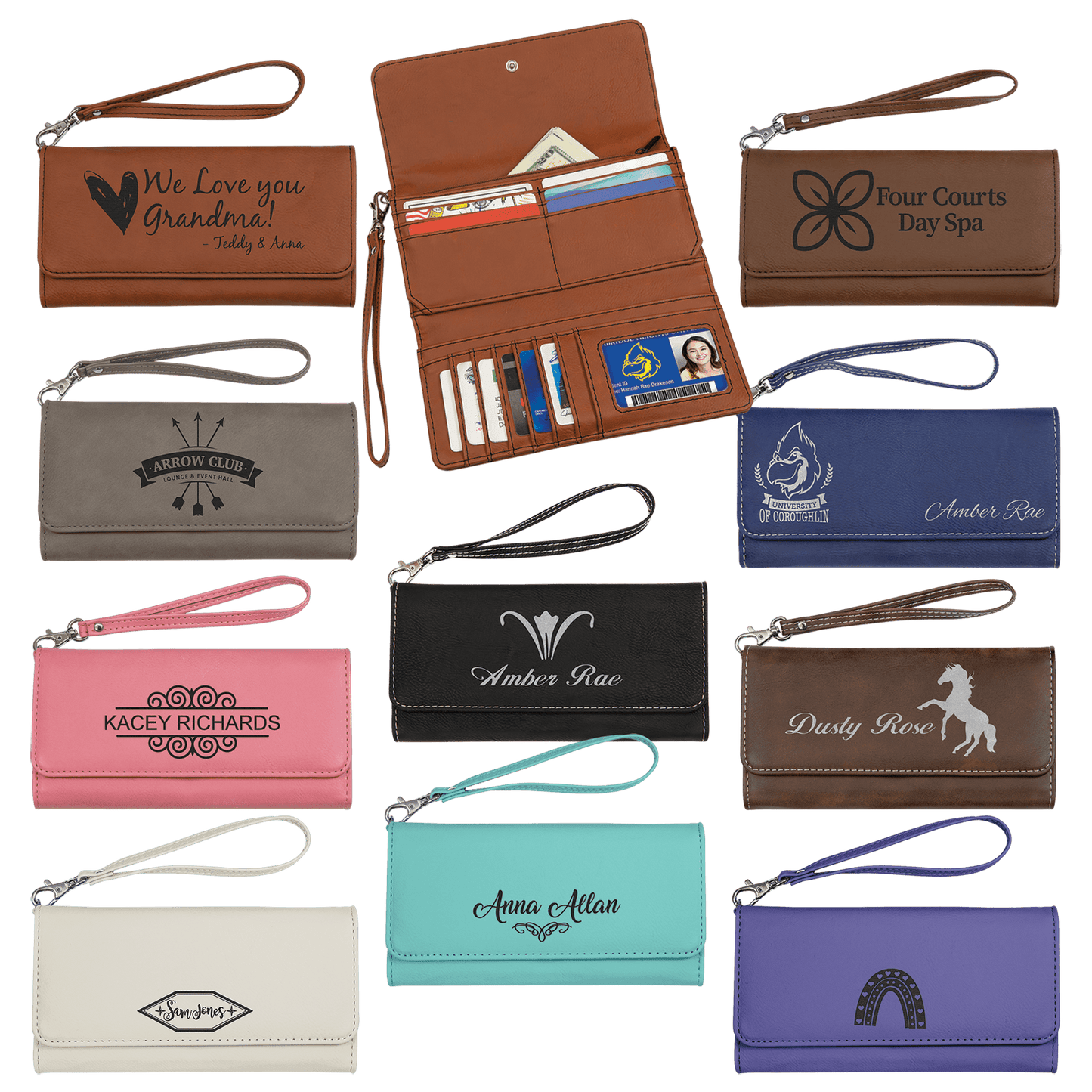 Long Leather Wallet