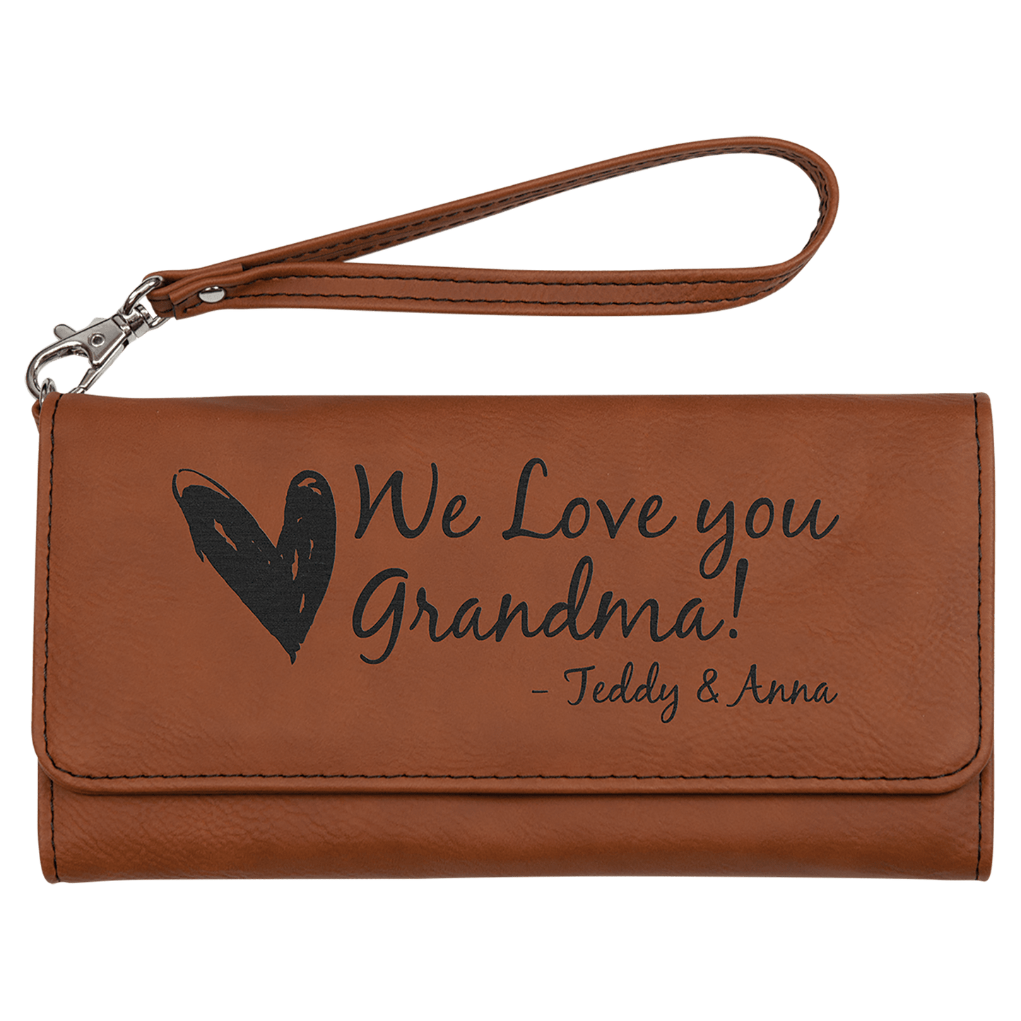 Long Leather Wallet