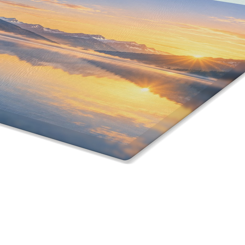 Personalized Glass Cutting Board — Upload Your Photo or Design