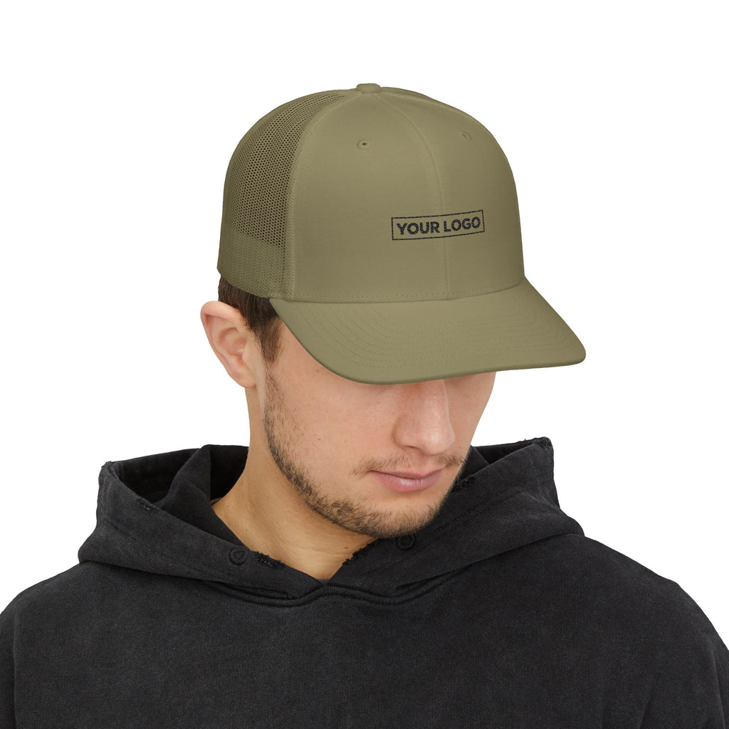 Custom Embroidered Richardson 112 Trucker Hat — Upload Your Logo