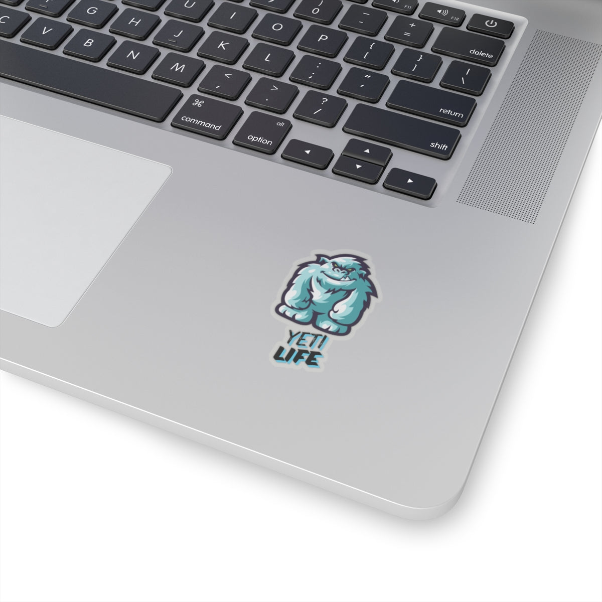 Adorable Yeti Life Sticker, Bigfoot Fun Decal, Cute Cryptid Vinyl Decal, Snow Monster Die-Cut Sticker, Small Yeti Planner Sticker, Yeti