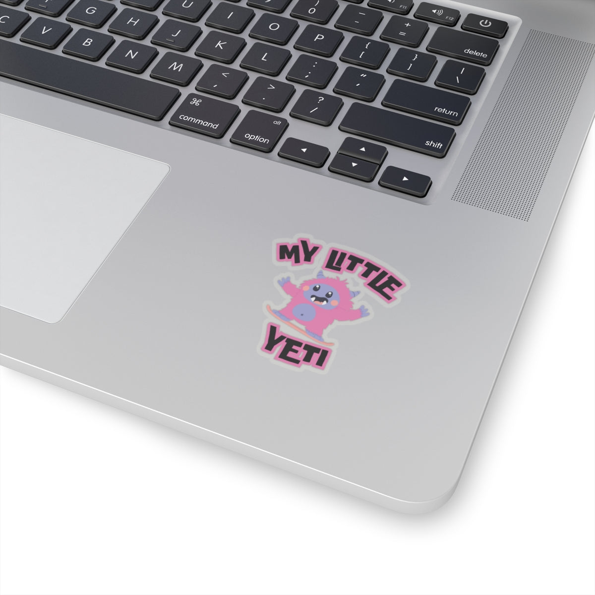 My Little Yeti Kiss-Cut Stickers - Cute Bigfoot Stickers, Adorable Sasquatch Stickers, Fun Cryptid Stickers, Whimsical Yeti Decals, Unique