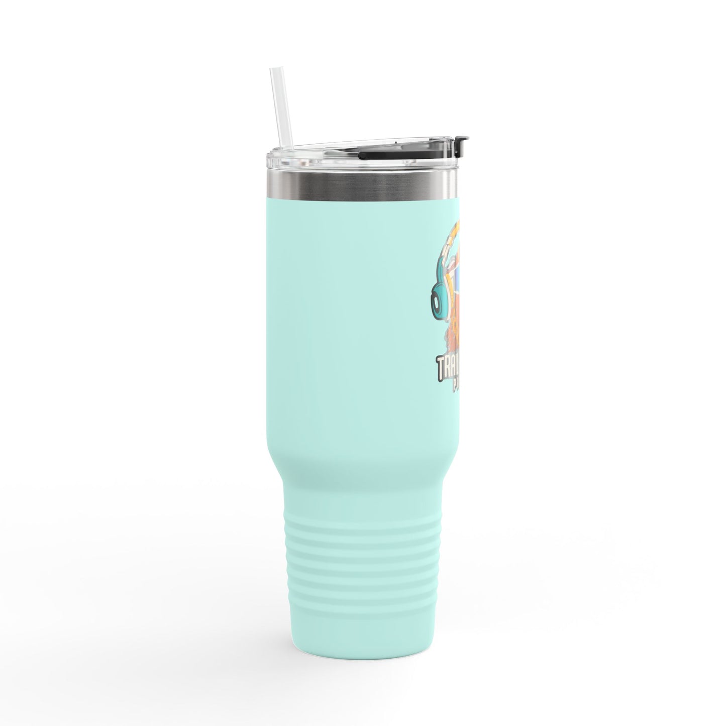 Travel Mug - Support Trailer Trash Podcast Design