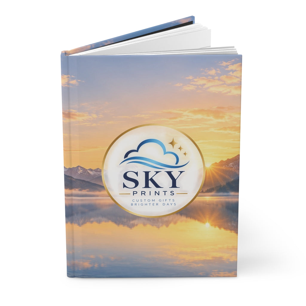 Personalized Mountain Sunrise Hardcover Journal