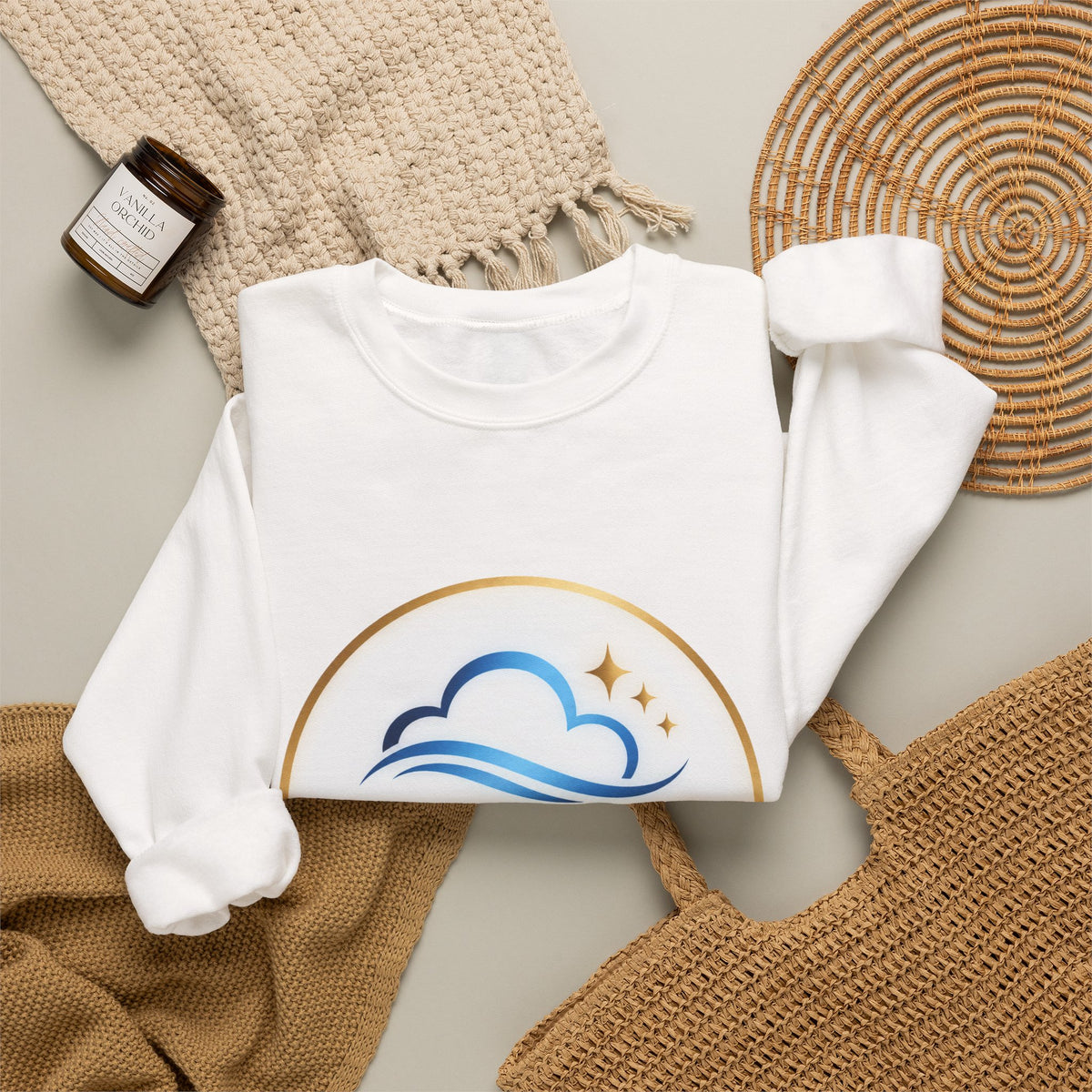Custom Gildan 18000 Crewneck Sweatshirt — Upload Your Design