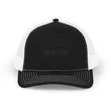 Custom Embroidered Richardson 112 Trucker Hat — Upload Your Logo