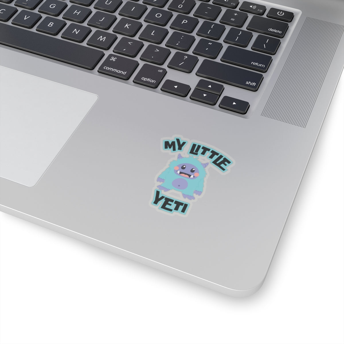 My Little Yeti Kiss-Cut Stickers - Cute Bigfoot Stickers, Adorable Sasquatch Stickers, Fun Cryptid Stickers, Whimsical Yeti Decals, Unique