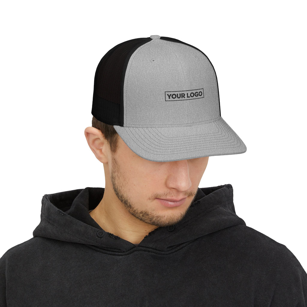 Custom Embroidered Richardson 112 Trucker Hat — Upload Your Logo