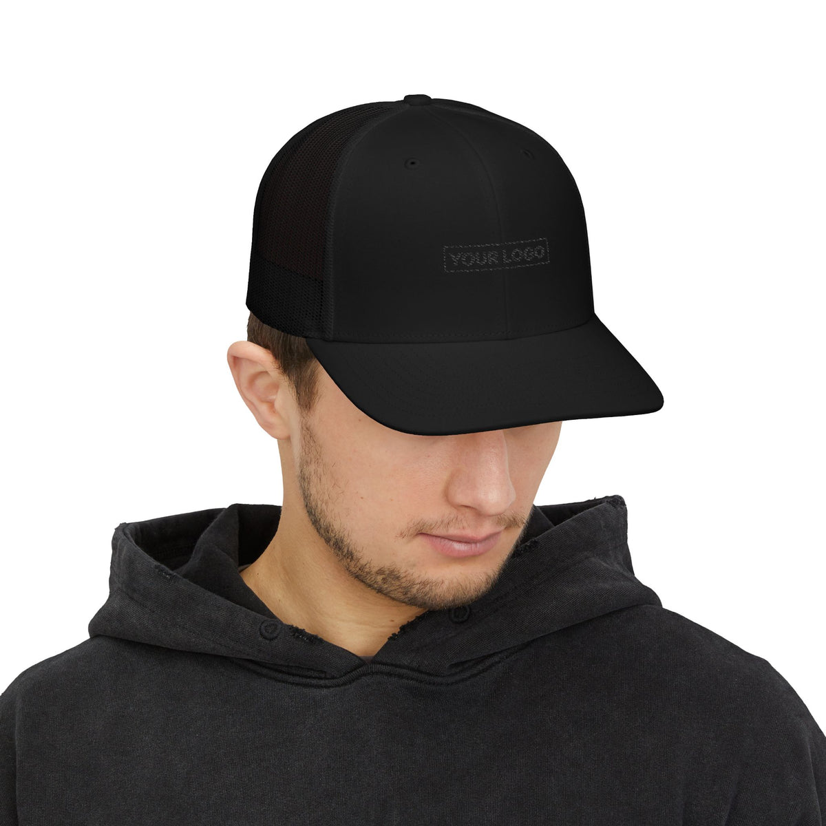 Custom Embroidered Richardson 112 Trucker Hat — Upload Your Logo