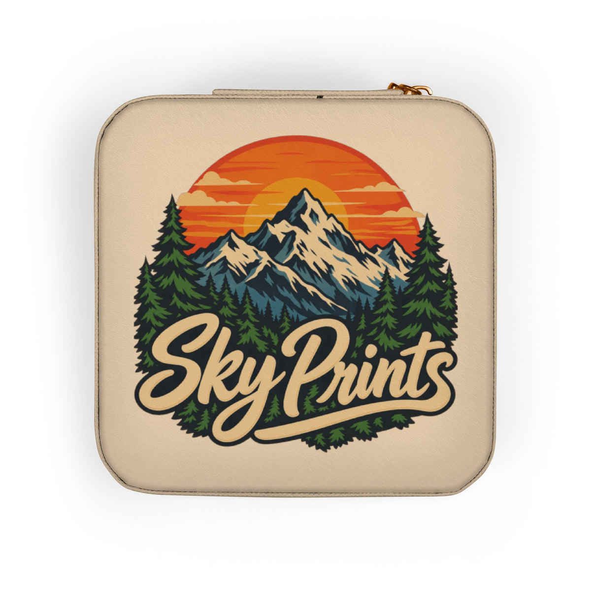 Personalized Jewelry Travel Case — Upload Your Design