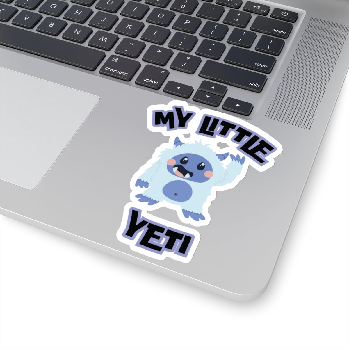 My Little Yeti Sticker - Cute Vinyl Decal for Journals, Laptops, Water Bottles - Adorable Monster Design, Yeti Lover Gift, Laptop Sticker,