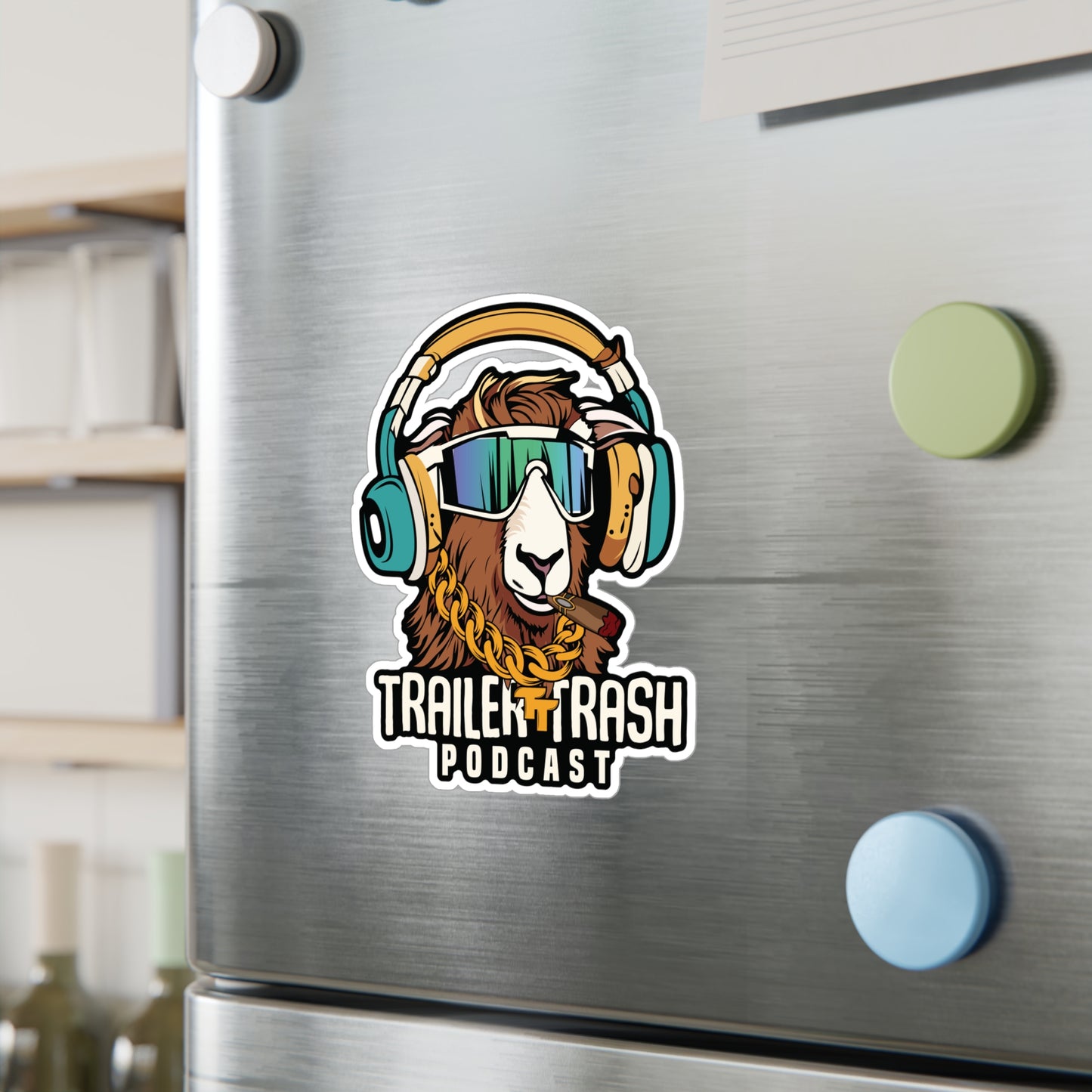 Vinyl Decal Sticker - Support the Trailer Trash Podcast