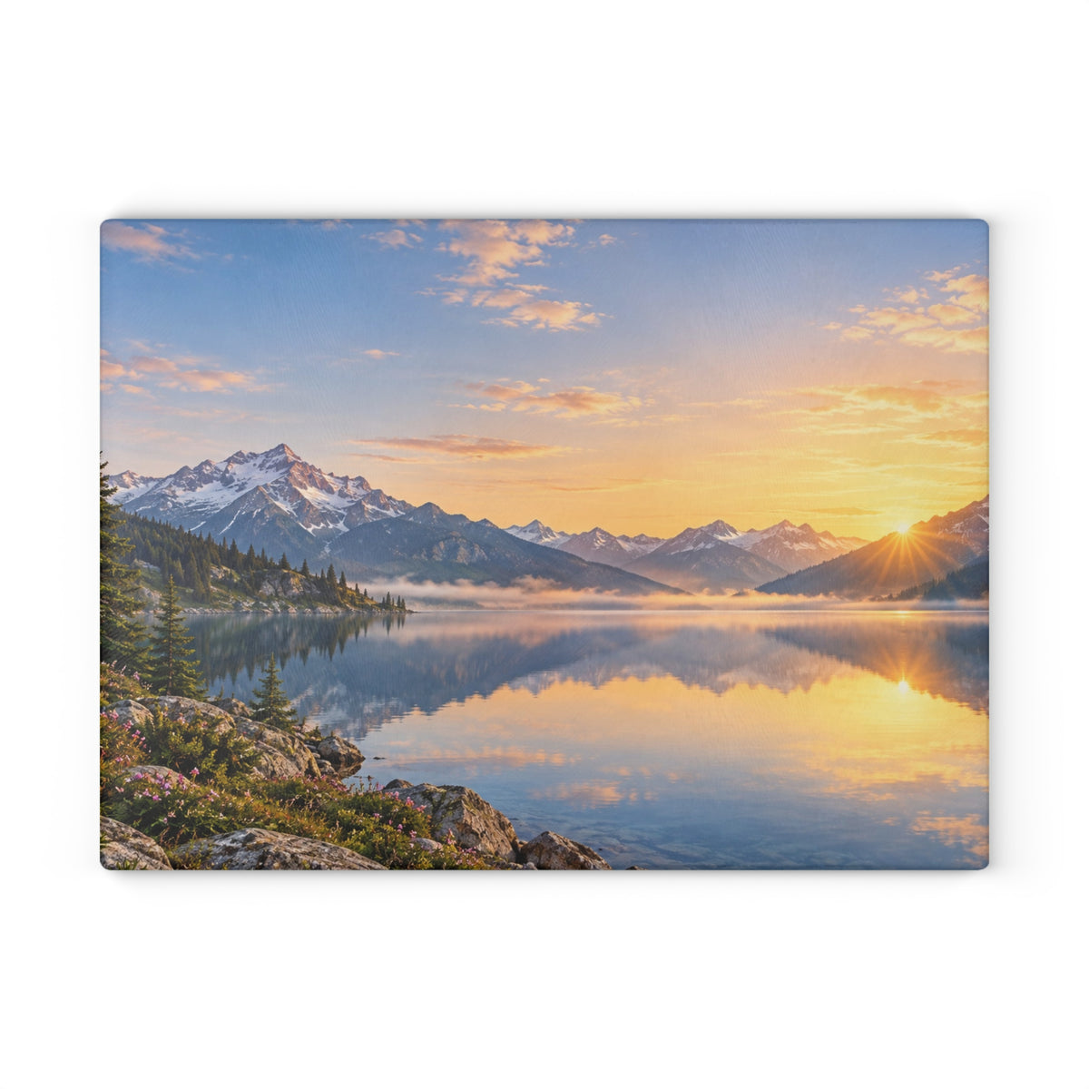 Personalized Glass Cutting Board — Upload Your Photo or Design