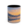 Personalized Accent Coffee Mug — Upload Your Photo or Design