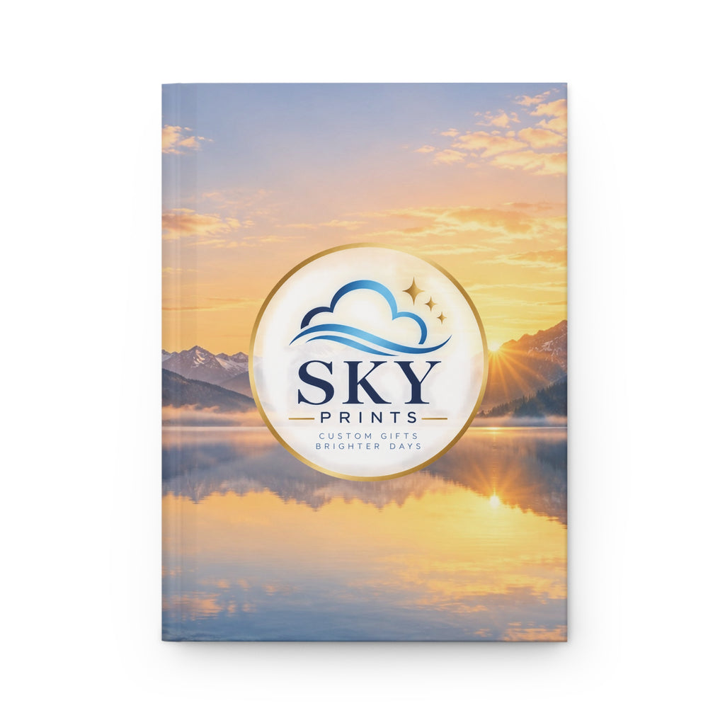 Personalized Mountain Sunrise Hardcover Journal