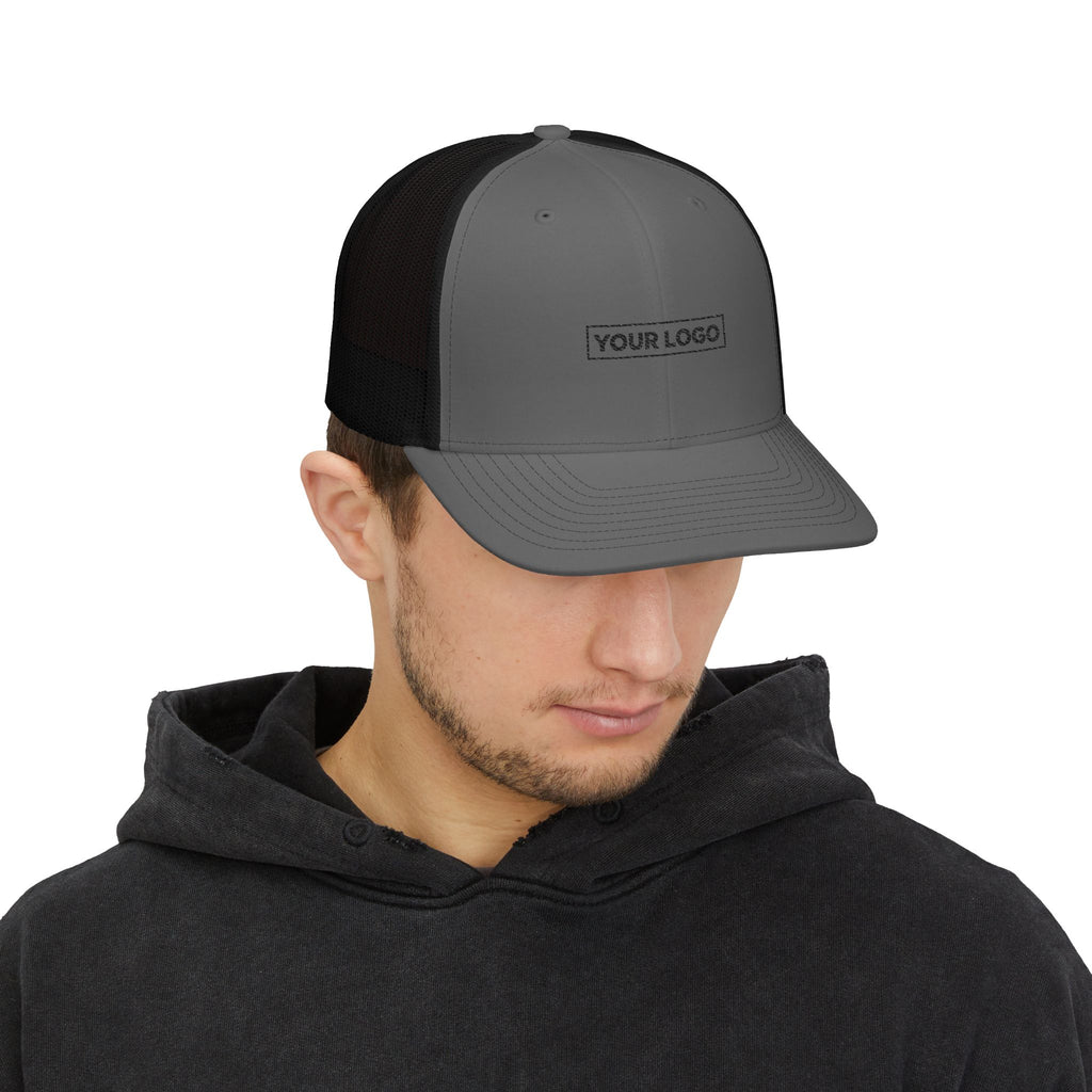 Custom Embroidered Richardson 112 Trucker Hat — Upload Your Logo