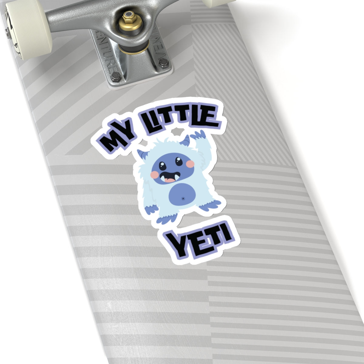 My Little Yeti Sticker - Cute Vinyl Decal for Journals, Laptops, Water Bottles - Adorable Monster Design, Yeti Lover Gift, Laptop Sticker,