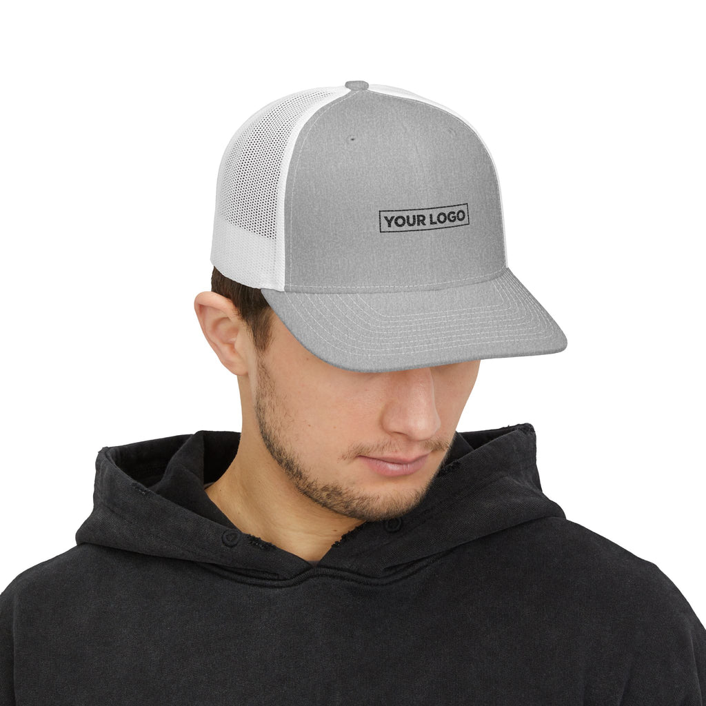 Custom Embroidered Richardson 112 Trucker Hat — Upload Your Logo