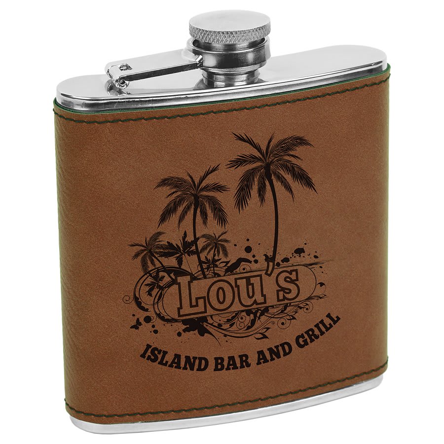 Leather Flask