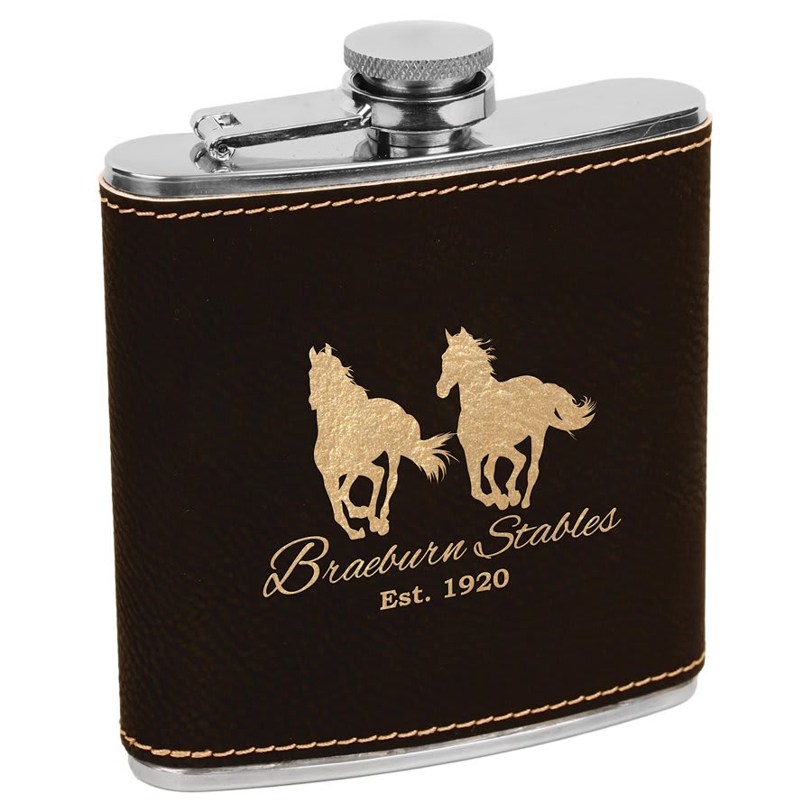 Leather Flask