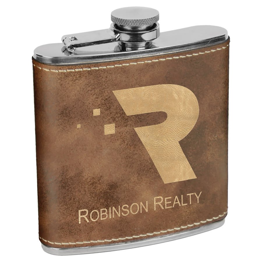 Leather Flask