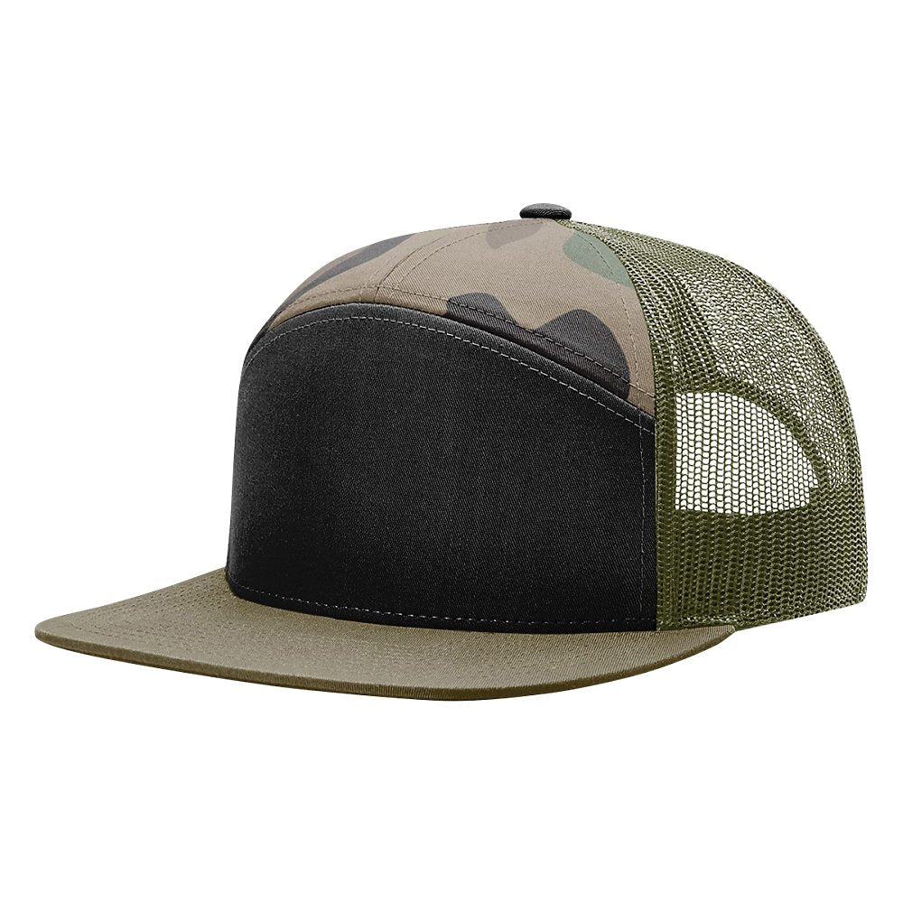 Seven Panel Hat with Acrylic Patch