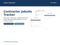 Contractor Jobsite Tracker digital download cover