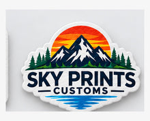 Die Cut full-color UV patch on white leatherette