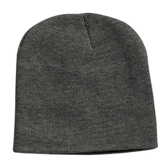 Sportsman SP08 Charcoal Heather 8-inch knit beanie
