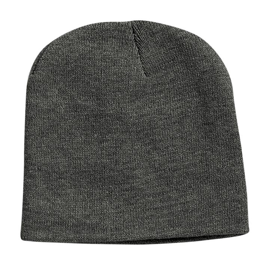 Sportsman SP08 Charcoal Heather 8-inch knit beanie